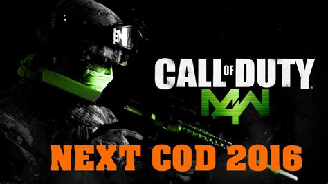 What Is The Next Call Of Duty 2016 Youtube