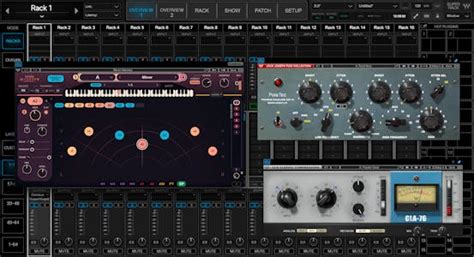 Superrack Performer Mix Live Natively W Plugins Waves Audio