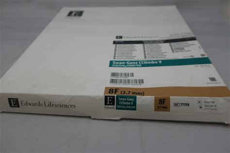 New Edwards Lifesciences Thermodilution Catheter Thermodilution