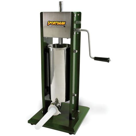 It is certain to add convenience to any situation where the power goes out or to use as a tool while fishing or camping. Buffalo Tools® Sportsman 11 lb. Vertical Sausage Stuffer ...