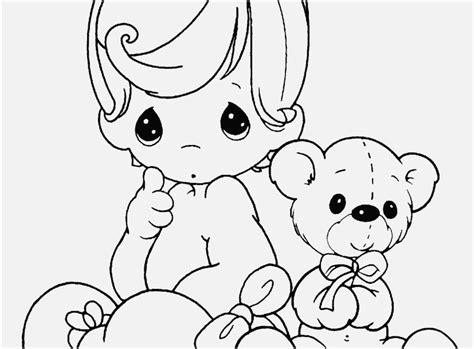 Baby will become a roller in the future. Baby Doll Coloring Page at GetColorings.com | Free ...