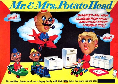 See Vintage Mr Potato Head Toys From The 50s And 60s Click Americana
