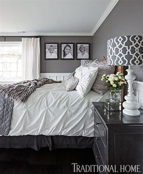 Check out our black white primary bedroom photo gallery showcasing dozens of black white bedroom ideas that help you to design your own bedroom. Gorgeous Gray-and-White Bedrooms | Traditional Home
