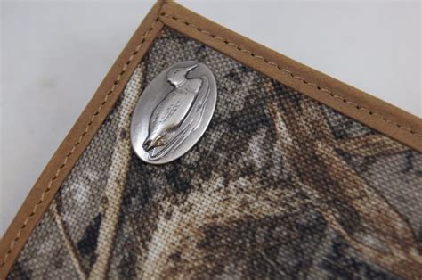 ZEP PRO Duck REALTREE MAX 5 Camo Trifold WALLET Tin Gift Box