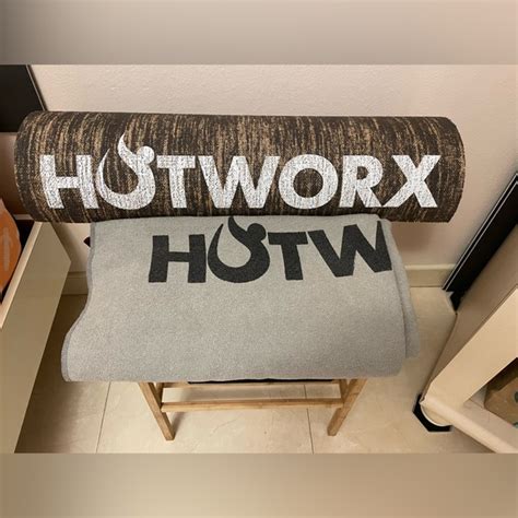 HOTWORX Other Mat Towel Duo Hotworx Workout Mat Isometric Yoga Gym