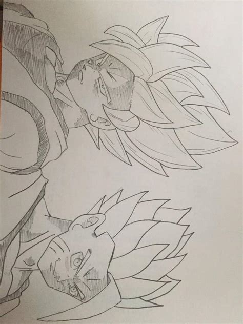 Goku And Naruto Fusion Drawing