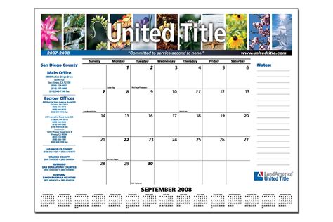Promotional Calendar Custom Calendars