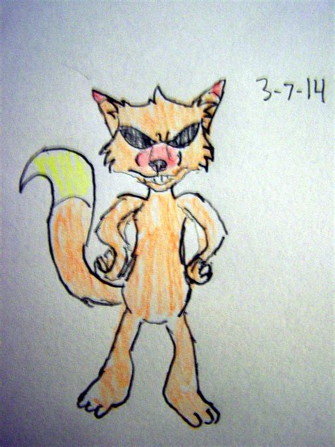 Courage The Cowardly Dog Cajun Fox By Vyel On Deviantart