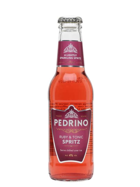 Pedrino Ruby And Tonic Spritz Single Bottle The Whisky Exchange