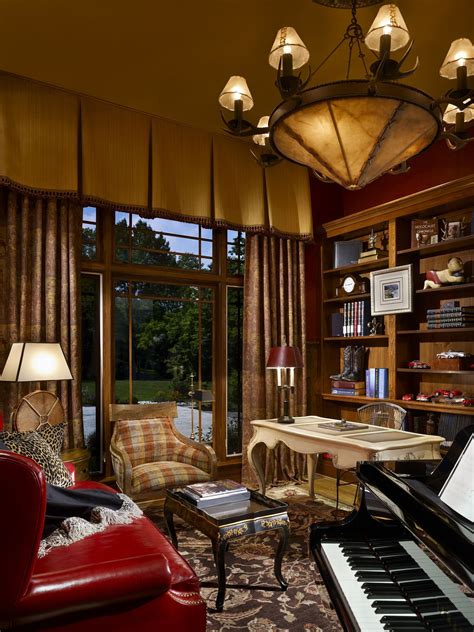 Study Rustic Home Office Images By Joseph A Berkowitz Interiors