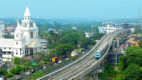 Harian metro 4 januari 2021. Kochi Metro Rail - Ernakulam » De Kochi - Photographic Journal