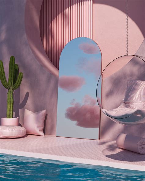 Isolation Reflections On Behance Aesthetic Rooms Pink Aesthetic