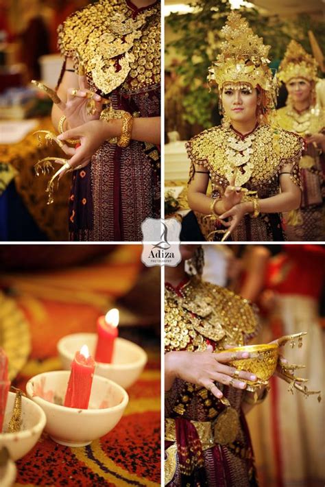 South Sumatra Traditional Dancer South Sumatra Indonesian Wedding