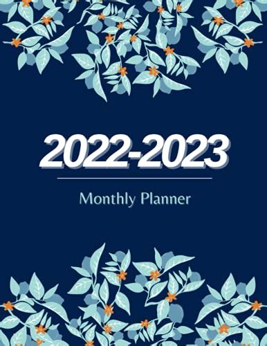 2022 2023 Monthly Planner 2 Year Monthly Calendar Planner For Work Or Personal Use Notes