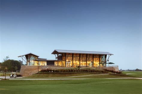 Links On The Bayou Golf Clubhouse Ashe Broussard Weinzettle Architects