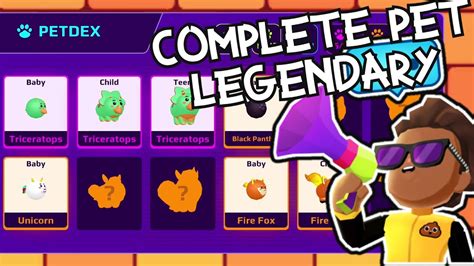 Complete Legendary Pet Pk Xd Game Youtube