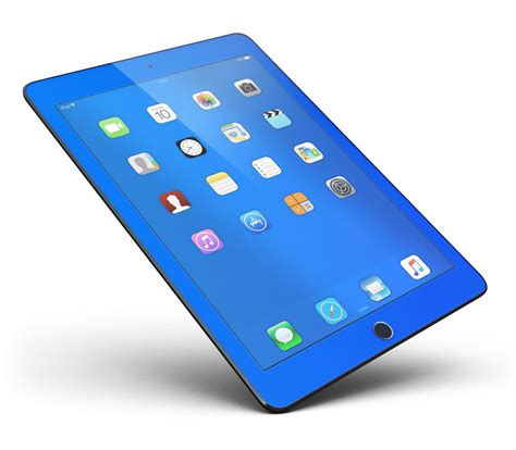 Solid Blue Full Body Skin For The Ipad Pro 129 Or 97 Available