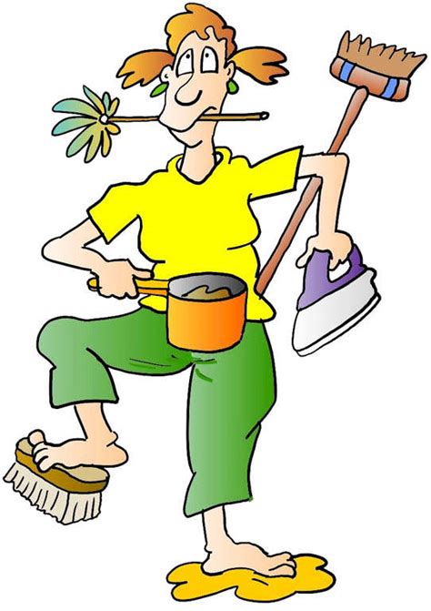 House Cleaning Cartoons Cliparts Co