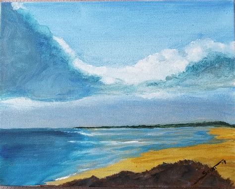 Outer Banks Beach Outer Banks Beach Painting Art