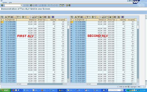 ABAP Thinkers How To Display Two ALV Grid In One Screen