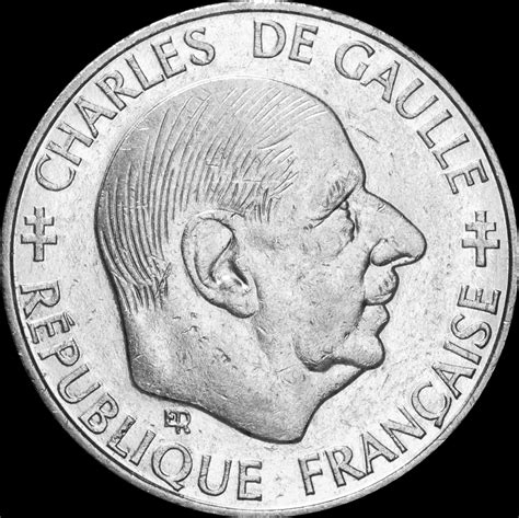 1 Franc 1958 1988 Charles De Caulle Republique Francaise Spl