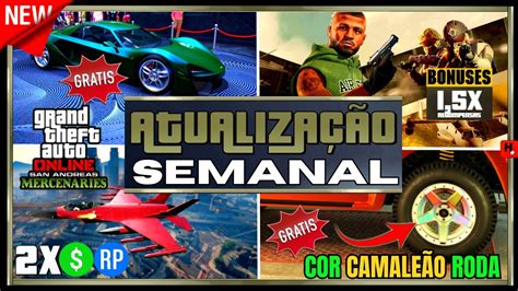 Gta Online Atualiza O Semanal At Youtube