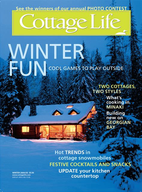 Winter 2004 Cottage Life Magazines Cottage Life