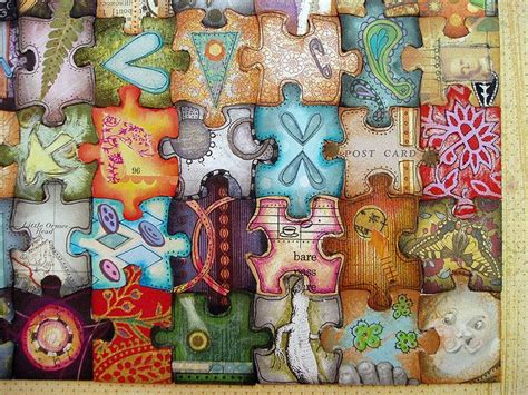 Close Up 4 By Phizzychick Via Flickr Puzzle Art Collaborative Art
