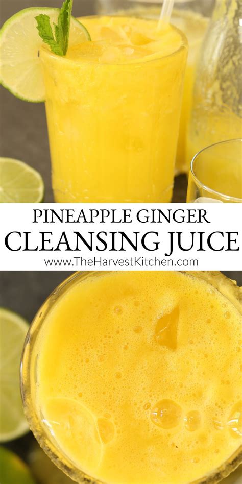 Pineapple Ginger Cleansing Juice Artofit