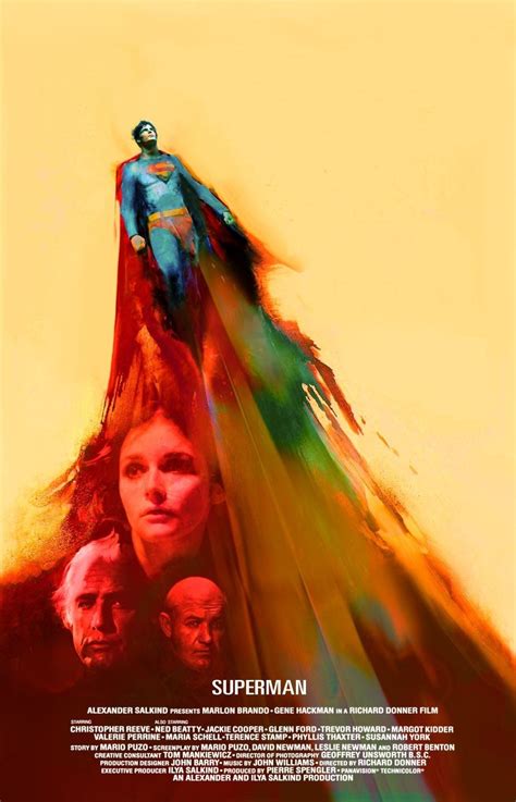 Superman 1978 Poster By Christopher Shy Rsuperman