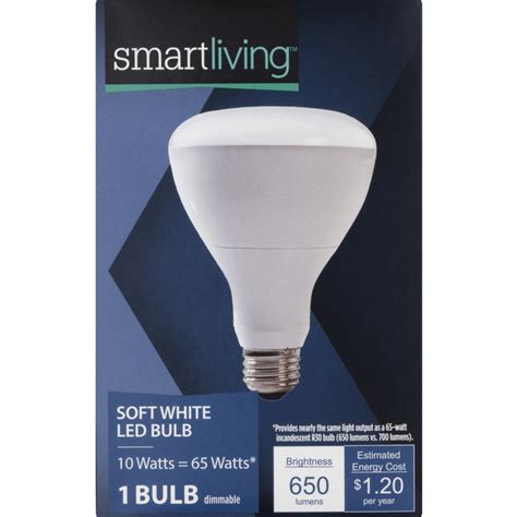 Save On Smart Living Led Light Bulb Soft White Dimmable 65 Watts Order
