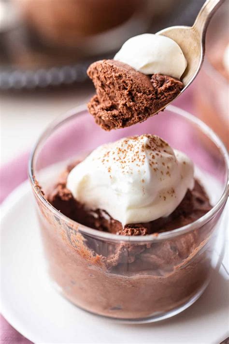 Easy Chocolate Mousse Recipe In Minutes Baking A Moment