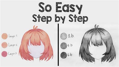 How To Draw Anime Hair Step By Step Boy Best Hairstyles Ideas For