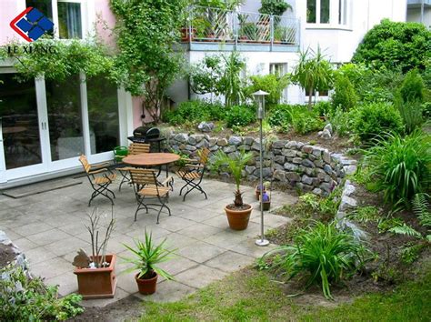 Garden Landschaftsgestaltung Abgesenkte Terrasse Garten Landschaftsbau