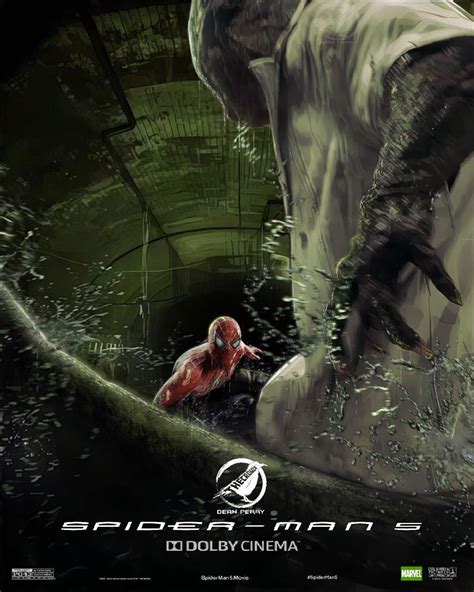 Sam Raimis Spider Man 5 The Lizard Poster Fotos Spiderman Fotos