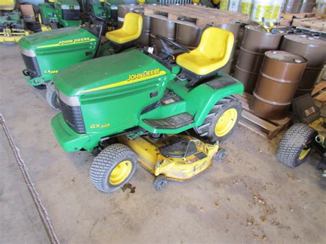 Check the troubleshooting section of this. 2002 John Deere GX 345 Lawn & Garden and Commercial Mowing ...