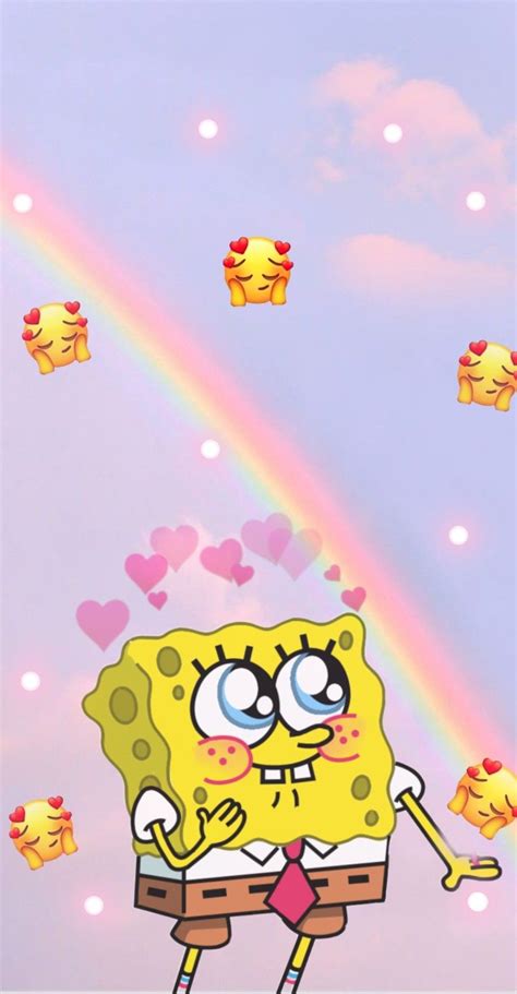 Cute Spongebob Wallpapers With Hearts Undefined Cute Spongebob