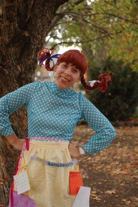 Homemade Pippi Longstocking Costume