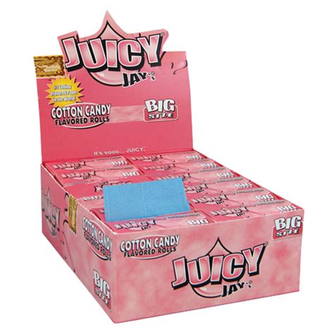 Cotton Candy Juicy Jays Big Size Rolls Rolling Papers Joeblogs