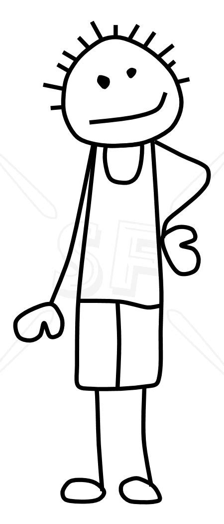 Picture Of Stick Figure Clipart Best