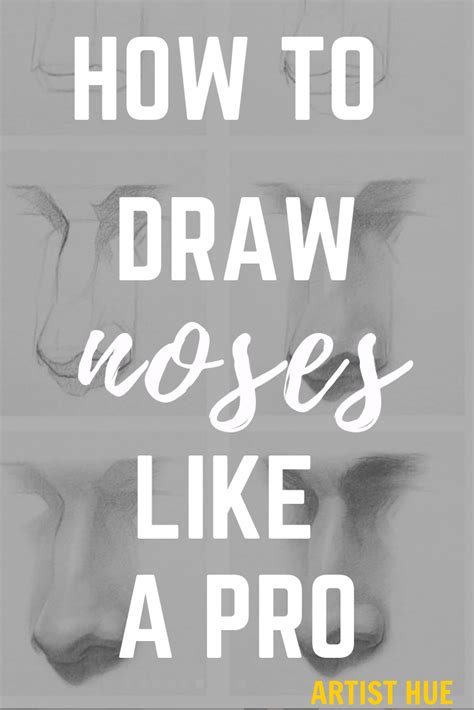 The proportions are different for learn how to draw a realistic face. How to draw a nose step by step for beginners - learn now ...