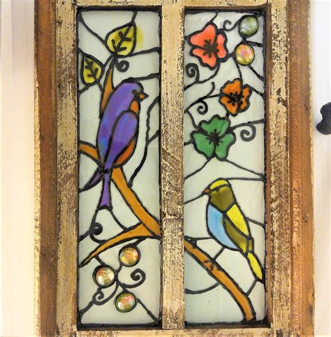 Follow The Frugal Resinista As She Creates A Stained Glass Effect Using