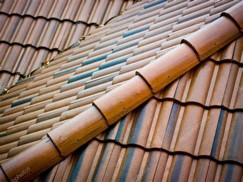 Ceramic Roofing Tiles Stock Photo By ©bradcalkins 9874907