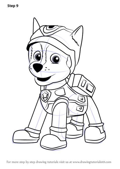 The movie | coming august 20, 2021 for cute dog pics follow @pawpatrol on instagram. Step by Step How to Draw Super Spy Chase from PAW Patrol ...