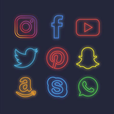 Lista 96 Foto Logos De Redes Sociales En Vectores Alta Definición Completa 2k 4k