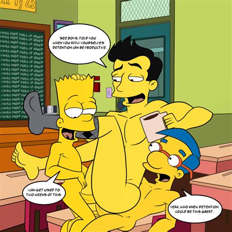 Post 2256723 Bartsimpson Iyumiblue Milhousevanhouten Thesimpsons Zacharyvaughn