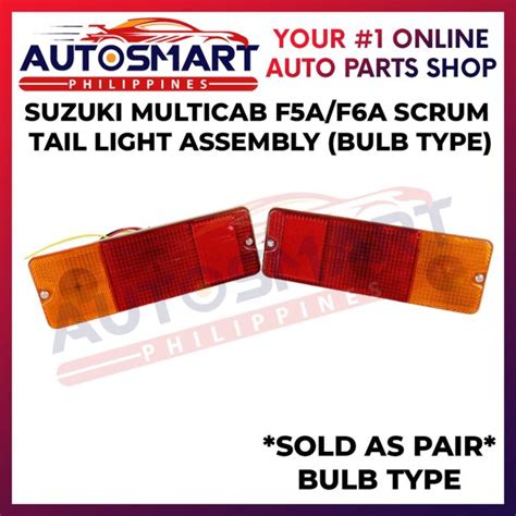 Suzuki Multicab F A F A Tail Light Assembly Set Lazada Ph