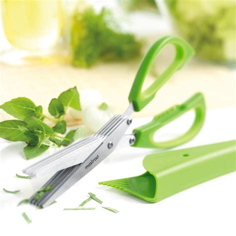 Buy Five Blade Herb Scissors With Holder Online