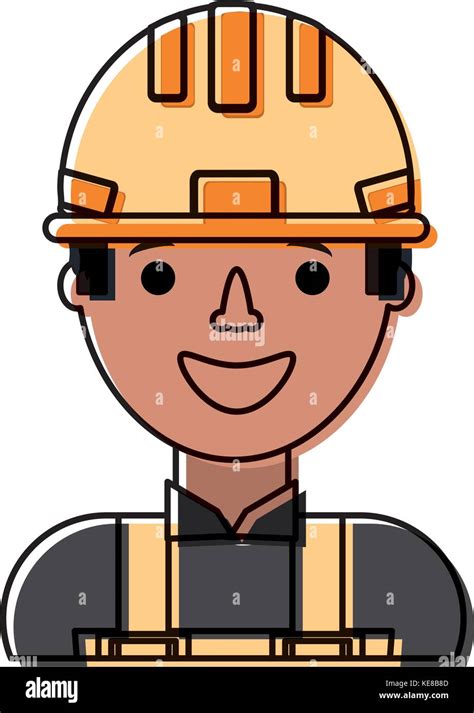 Working Man Vector Illustration Stock Vector Image And Art Alamy
