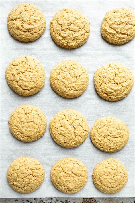 When firm enough to handle but still warm, carefully roll the cookies. Vegan Lemon Cookies (Gluten-free) | Recipe | Lemon cookies, Vegan cookies, Vegan desserts